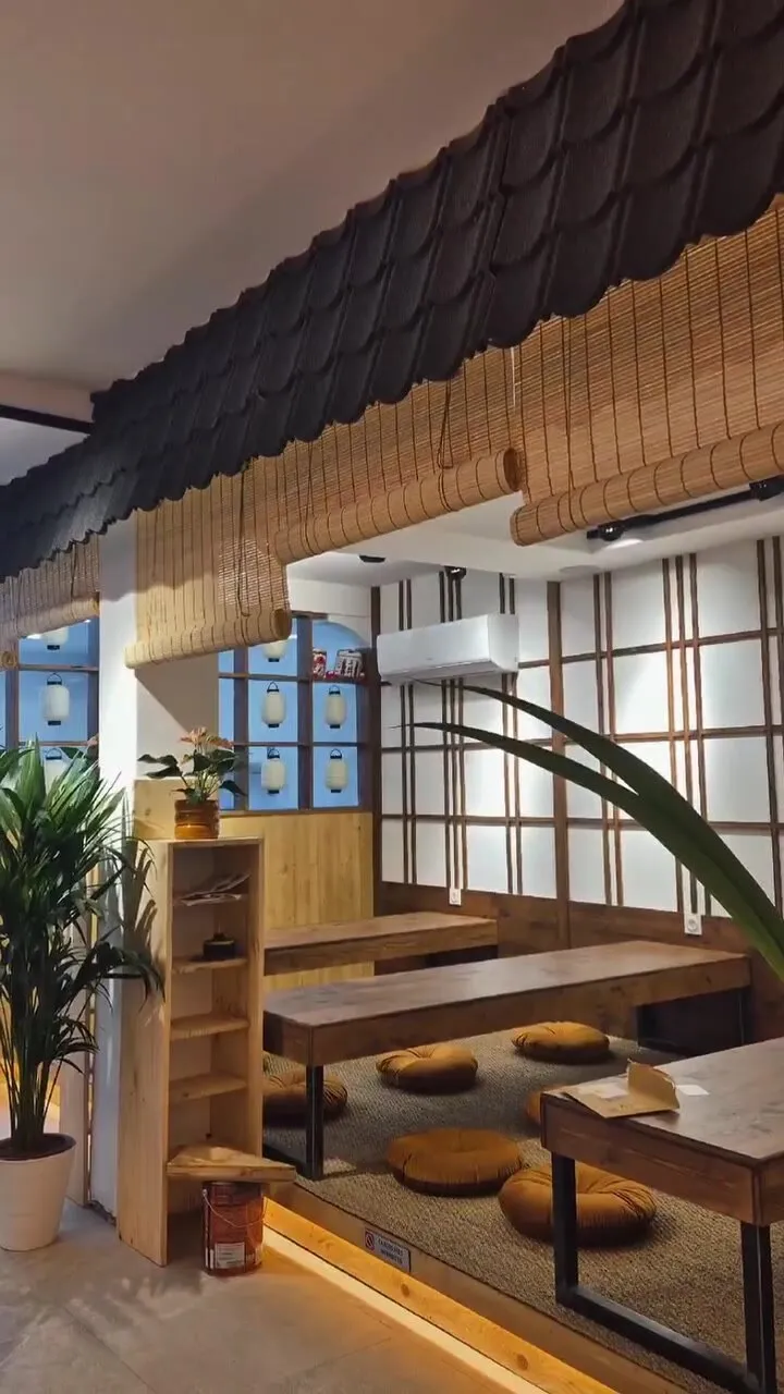 Cloisons shoji du coin tatami
